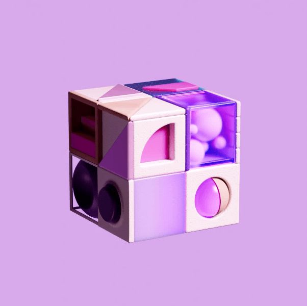 Design 3D cube